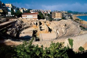 Roma amfitiyatrosu, Tarhun, Katalonya, İspanya by Roman