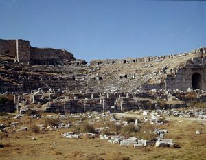 Roma sanatı, Helenistik dönem: Milet tiyatrosu. 2. yüzyıl. Türkiye by Roman