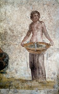 Roma sanatı: bir perinin temsili. Pompei