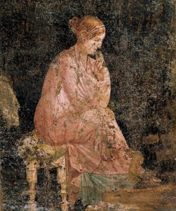 Oturan kadın, Pompeii