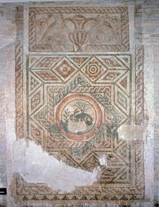 Hare mozaiği, MS 350 (mozaik) by Roman