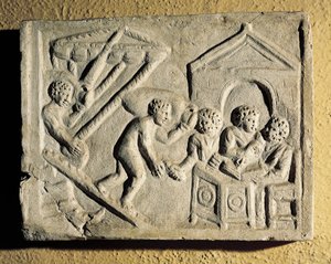 Kargo boşaltma ve liman kontrolleri, kısma, Roma uygarlığı by Roman