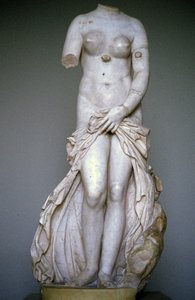 Venüs Laudolina veya anadyomene. heykel, Syracuse Müzesi, Sicilya, İtalya. by Roman