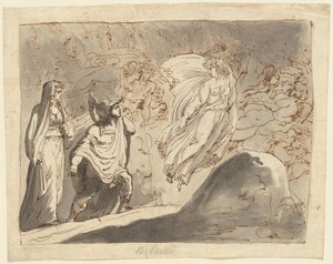 Yeraltı Dünyasında Aeneas by Roman 18th Century