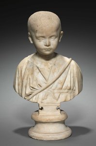 Bir Kızın Portre Büstü, c.250-275 by Roman Imperial Period