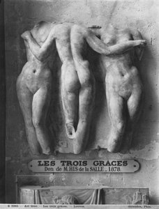 The Three Graces, MÖ 2. yüzyıla ait bir Helenistik Yunan orijinalinin Roma kopyası (mermer)