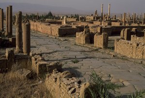 Cadde görünümü, Yüksek İmparatorluk Dönemi (M.Ö.27-395) by Roman Imperial Period