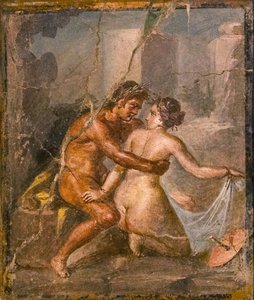 Satyr ve Perisi, 1.H. 1. yüzyıl. AD.