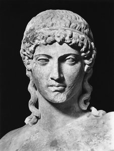 Apollo (mermer) (s/b fotoğraf) (detay) by Roman Roman