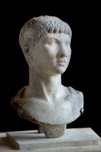 Sanat Roma Mauretania Ptolemy Büstü (10 M.Ö. - MS 40) mermer by Roman Roman