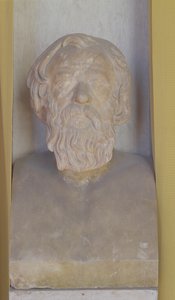 Sokrates büstü (mermer) by Roman Roman