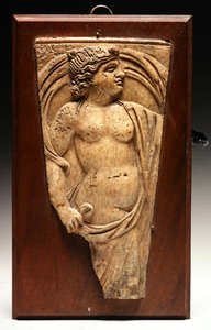 Kabartma aplike parçası, MS 2.-3. yy (kemik) by Roman Roman