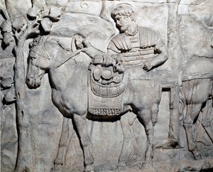 Roma Sanatı: “” Bir kefal yükü ganimet”” İmparator Trajan (53-117) döneminde Roma