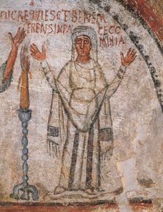Merhum Cominia (fresk) by Roman Roman