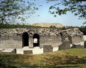 Scythopolis Roma tiyatrosunun görünümü, MÖ 2. yüzyıl, MS 4. yüzyıl by Roman Roman