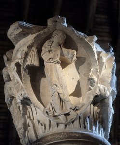 Prudence: Koronun başkenti (heykel by Romanesque