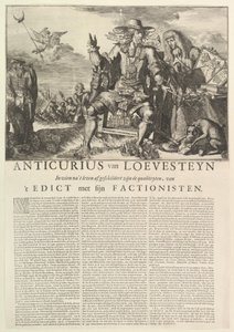 Anticurius van Loevesteyn.n.d. by Romeyn de Hooghe