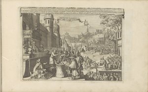Aziatische straffen Asya Eziyetleri / Alle Aziatische straffen (nesne üzerine başlık) Doğu ve Batı Hint Adaları ve diğer yerler (dizi başlığı) by Romeyn de Hooghe