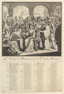 Alarmed Europe.n.d. by Romeyn de Hooghe