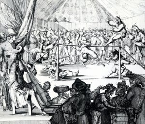 Paye qui tombe, 1697  by Romeyn de Hooghe