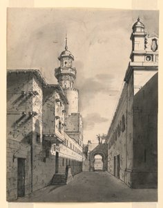 Sahne Tasarımı, Doğu Sokağı by Romolo Achille Liverani