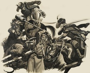 Savaş Sahnesi by Ron Embleton