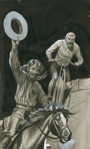 Bisiklet vs at by Ron Embleton