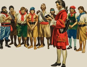 Yüzbaşı Bartholomew Roberts by Ron Embleton