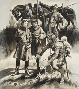Kağıt Para (kağıt üzerine guaj) by Ron Embleton
