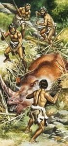 Tarih öncesi avcılar by Ron Embleton