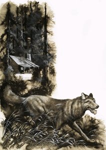 Koşan kurt by Ron Embleton