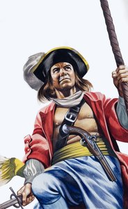 Sir Henry Morgan (kağıt üzerine guaj)