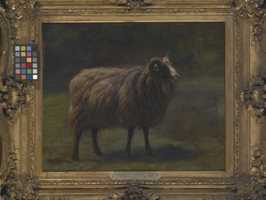 Ram (tuval üzerine yağlıboya) by Rosa Bonheur