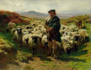 Yayla Çobanı, 1859 by Rosa Bonheur
