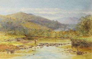 Teign üzerinde Rushford by Rosa Muller