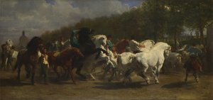 At Fuarı, 1855 by Rosa Bonheur