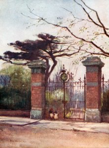 Eczacılar Bahçesine Giriş by Rose Maynard Barton