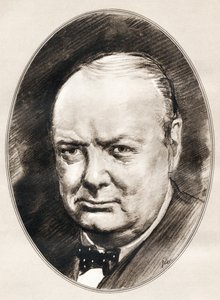 Ünlü Adamların Yaşayan Biyografilerinden Sir Winston Leonard Spencer-Churchill.