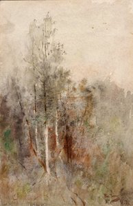 Bir Ağaç Çalışması, 1879. by Ross Turner