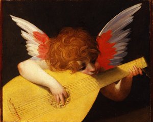 Müzikal Melek, 1521 by Rosso Fiorentino
