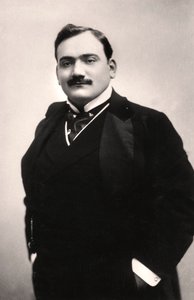 Enrico Caruso 1873-1921, İtalyan tenor, 1907.