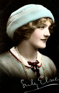 Lily Elsie 1886-1962, İngiliz aktris, 20. yüzyılın başlarında.
