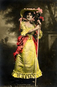 Olive Morell, oyuncu, 1903. by Rotary Photo