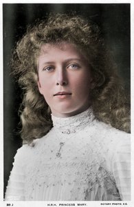Birleşik Krallık Prensesi Mary, c1910