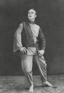 Rudolf von Laban, Avusturyalı dansçı (b/w fotoğraf) by Ruben Sobol