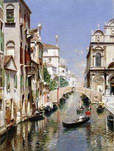 Scuola Grande di San Marco ve Campo San Giovanni e Paolo, Venedik ile bir Venedik Kanalı