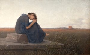 Roma kırsalı. Grabmal der Caecilia Metella by Rudolf Bacher