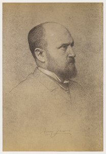 Henry James (lito) by Rudolf Lehmann