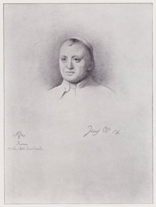 Papa Pius IX (lito) by Rudolf Lehmann
