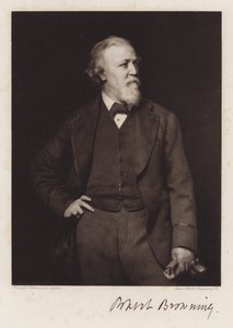 Robert Browning (taş) by Rudolf Lehmann